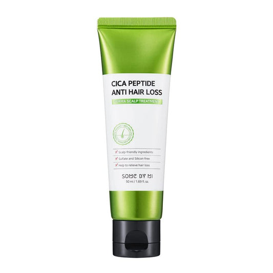 SOME BY MI CICA Peptide Anti Hair Loss, Derma Scalp Treatment, 1.69 fl oz (50 ml), Unscented, Silicone Free, Unisex-Adults