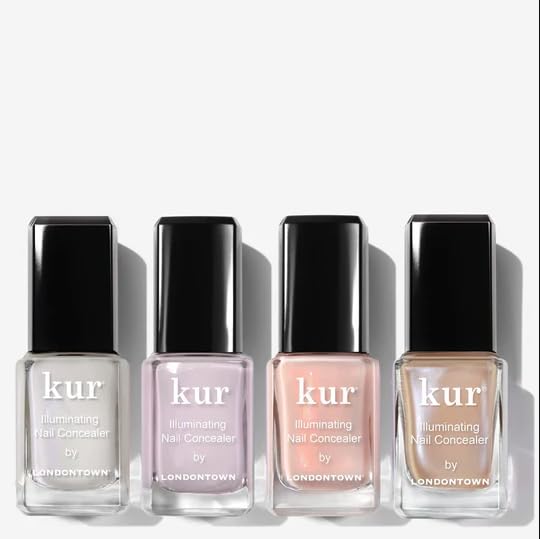 LONDONTOWN Illuminating Nail Concealer - Brightening Nail Polish & Strengthener for Discolored Nails | 0.4 Fl Oz