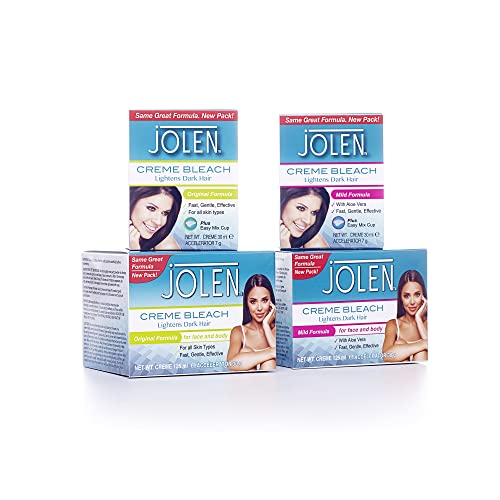 Jolen Mild Facial Bleach 125ml - Gentle Hair Lightening Solution