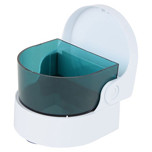 Portable Sonic Denture & Jewelry Cleaner Battery Operated 15-Minute Vibration