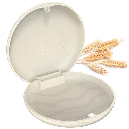 Ralegy Slim Retainer Case with Night Guard - Ivory