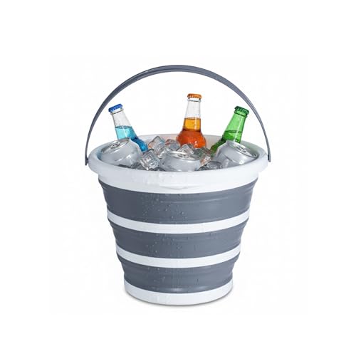 10L Collapsible Bucket - Portable Folding Water Container for Camping & Travel
