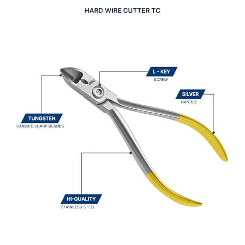 T/C Ligature Wire Cutter 5" - Precision Dental Orthodontic Tool
