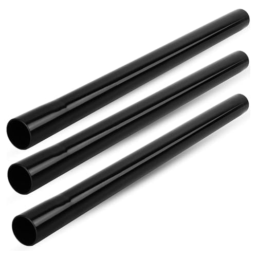 3-Piece Vacuum Extension Wands for Shop Vac - 15" Plastic Tubes
