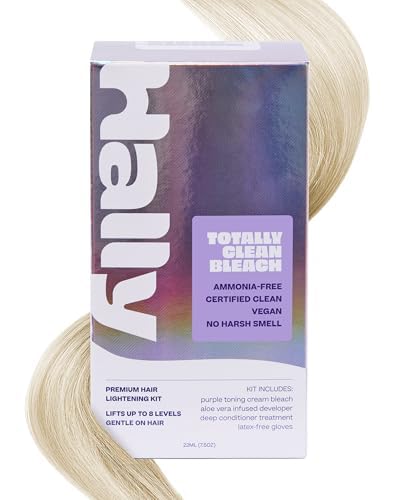 Gentle Hair Bleach Kit - Ammonia-Free Lightener for Up to 8 Levels | Vegan, Conditioning System | At-Home Use