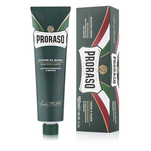 Proraso Refreshing Shaving Cream for Men - Eucalyptus & Menthol