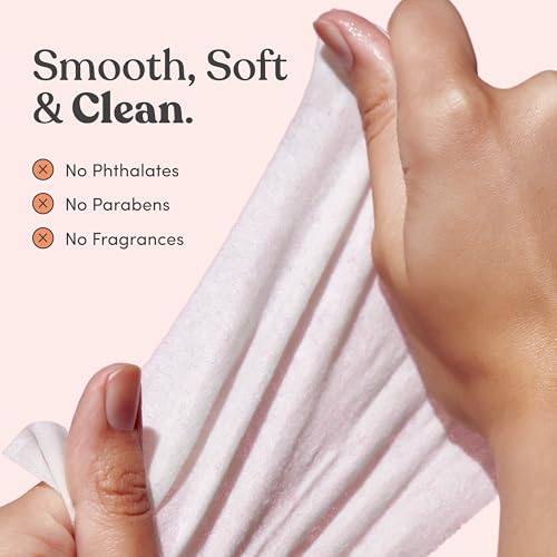Jill Magic Wipes | Dermaplane Oil Wipes for Pre-Shave Dermaplaning Skin Prep, for All Skin Types, Vegan-Friendly Ingredients Vitamin E + Argan Oil, 6 Pack