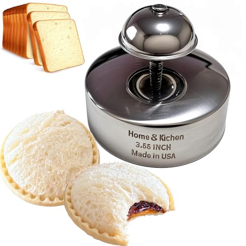 IELEK Sandwich Cutter and Sealer for Kids - Crustless Fun Lunches