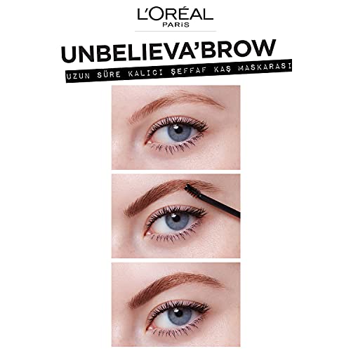 L'Oreal Paris Unbelieva-Brow Longwear Clear Brow Topcoat 0.15 Fl Oz Pack of 1