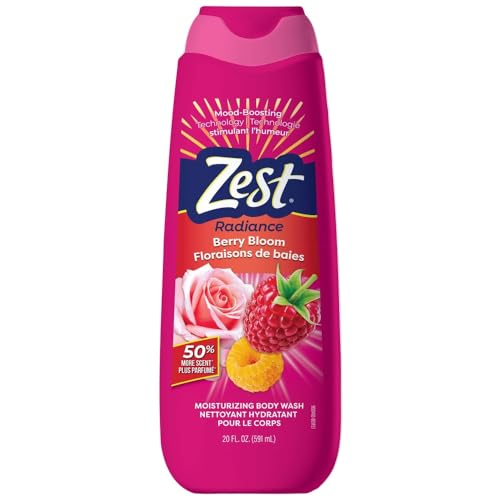 Zest Radiance Moisturizing Body Wash - Coconut Vanilla 16 oz