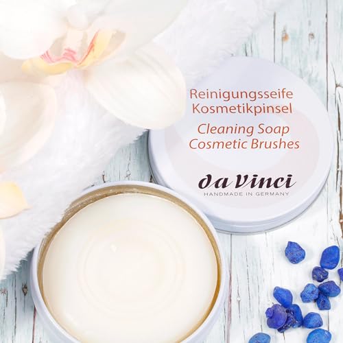 da Vinci Mini Cosmetic Brush Cleaning Soap - Natural Conditioning Formula