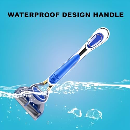 Ergonomic Replacement Handle for Gillette Fusion 5 Razors - 2 Pack