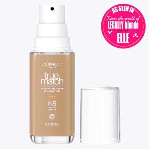 L'Oreal Paris True Match Medium Coverage Liquid Foundation - N5