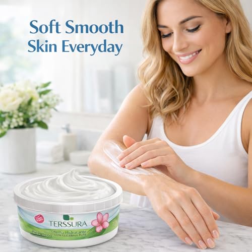 Terssura Moisturizing Cream with Pure Glycerine for Dry Skin - 240ml