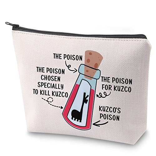 ZJXHPO Llama Poison Makeup Bag - Waterproof Zipper Pouch for Her