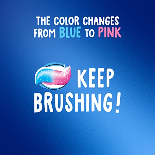 Crest Kids Fluoride Toothpaste, Color-Changing Bubblegum, 4.2 oz (3 Count)