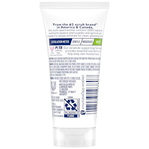 St. Ives Fresh Skin Apricot Scrub, Travel-Size 1 Oz Tubes (6-Pack)