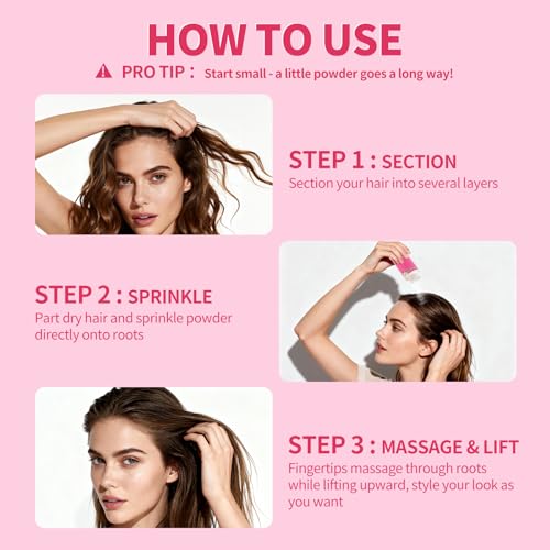 Gowwim Volumizing Texture Powder 20g - Matte Finish Hair Styling for Women