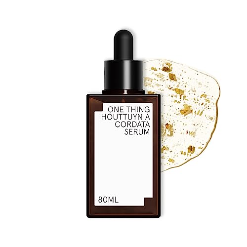 ONE THING Houttuynia Cordata Serum - Hydrating Facial Ampoule with Hyaluronic Acid for Sensitive, Acne-Prone Oily Skin, 2.7 Fl Oz