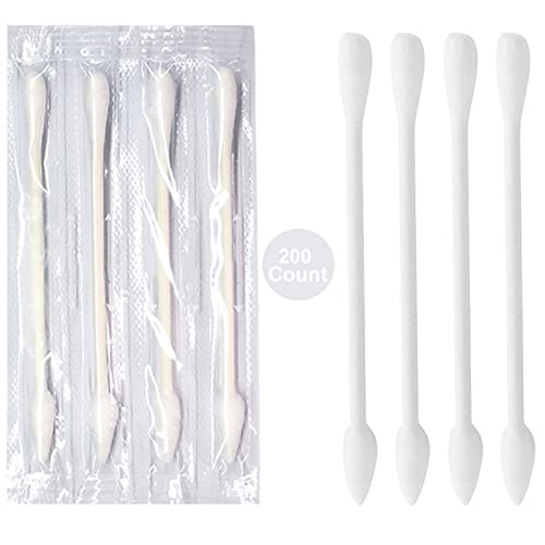 Individually Wrapped Double Tipped Cotton Swabs - 200 Count