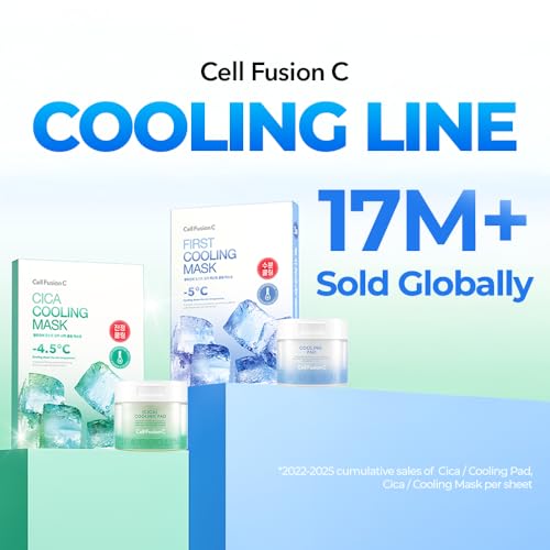 Cell Fusion C Cooling Sheet Mask - Hydrating & De-puffing (5EA)