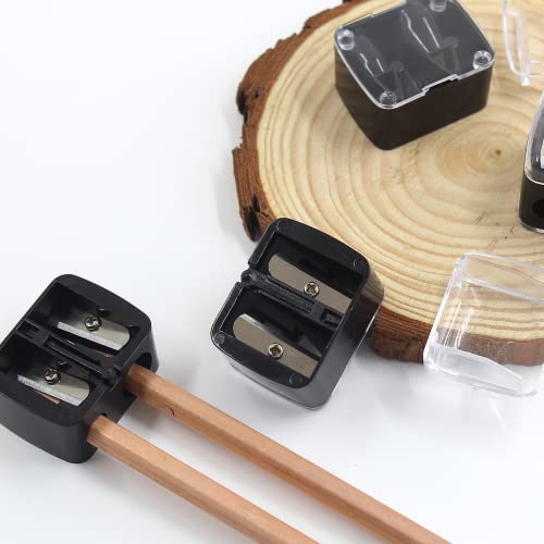 BokWin Dual Makeup Pencil Sharpener - 5 Pack for Eyeliner & Lipliner