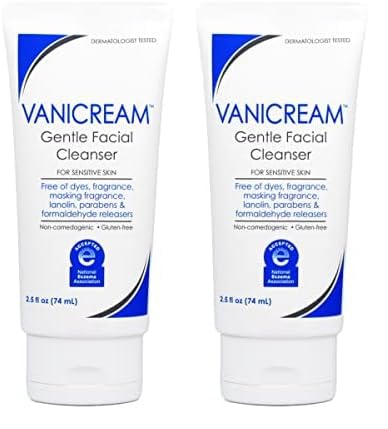 Vanicream Gentle Facial Cleanser - Sensitive Skin Formula, Pump Dispenser - 8 fl oz