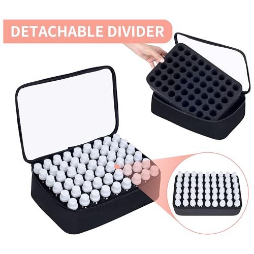 Essential Oils Case for 54 Bottles - Durable Travel Organizer