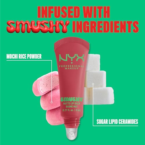 NYX Smushy Matte Lip Balm – Snuggle SZN, 05 Blush Nude