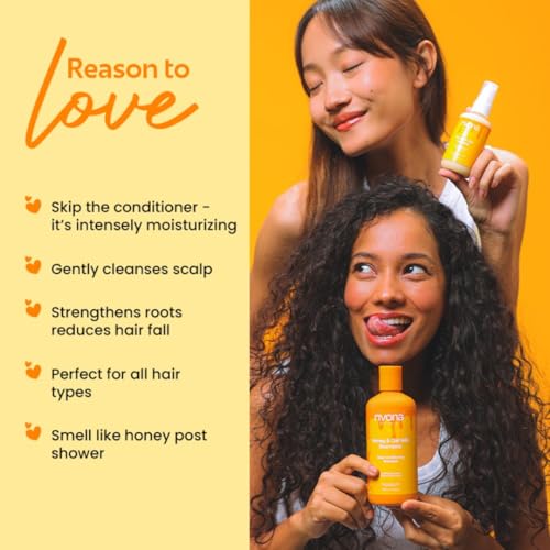 RIVONA NATURALS Honey & Oat Milk 2-in-1 Moisturizing Shampoo & Conditioner