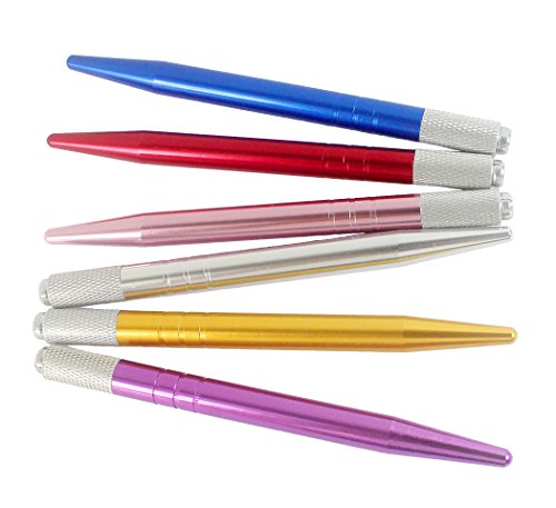 Xiaoyu 6PCS Microblading Pen Set for Permanent Makeup