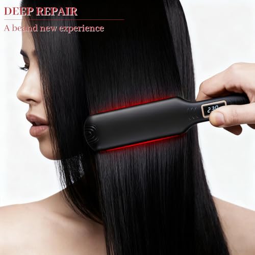 HomeBeyond 2.2 Inch Ionic Hair Straightener with Titanium Plates