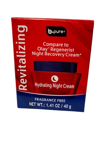 b.pure Revitalizing Hydrating Night Cream - Anti-Aging Skin Moisturizer