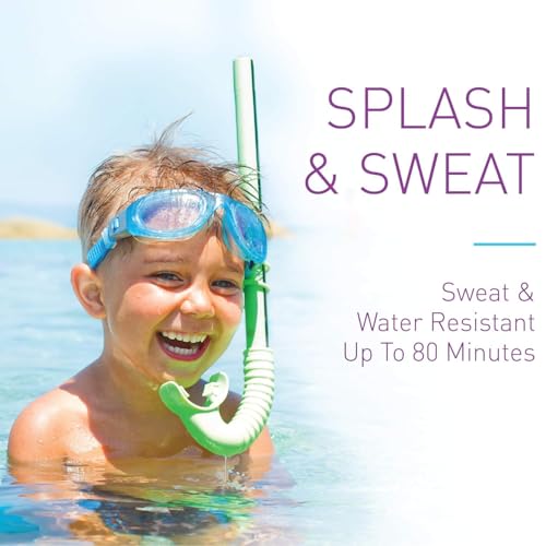 BOB KIDS SPF 30 Brush On Mineral Powder Sunscreen, Broad Spectrum Protection, Water Resistant 80 Mins, Fragrance Free, Easy to Apply for Kids & Babies, Mfg in USA