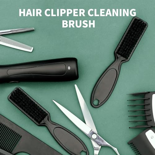10-Pack Barber Clipper Cleaning Brushes - Nylon Hair Styling Tools
