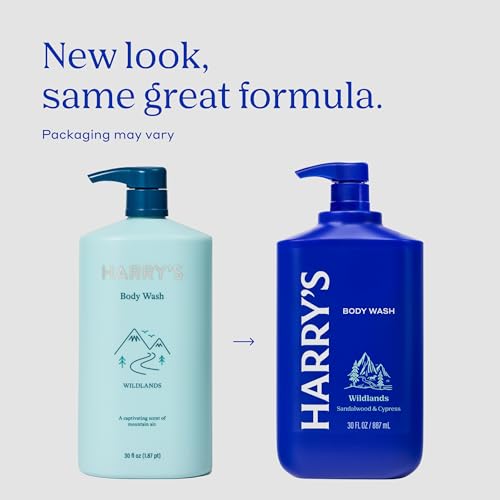 Harry's Wildlands Men's Body Wash - 30 fl oz - Gentle Cleanser