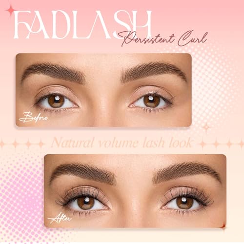 FADLASH Cat Eye Wispy False Eyelashes - 10 Pairs D Curl