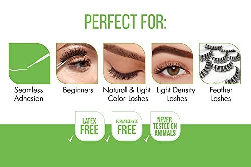 DUO Brush-On Clear Lash Glue - Waterproof, Long-Lasting Adhesive