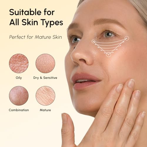MAREE Under Eye Balm Stick - Hydrating Retinol & Caffeine Brightener, 0.28 Ounce