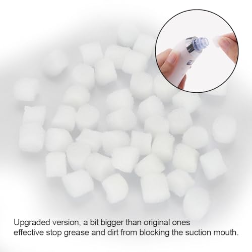 Nikou 150pcs Replacement Filter Sponge for Blackhead Vacuum Pore Cleanser