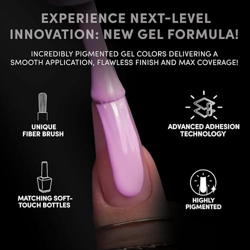 Chaun Legend UV Gel Nail Polish - Sheer Pinky Nude, 0.5 oz