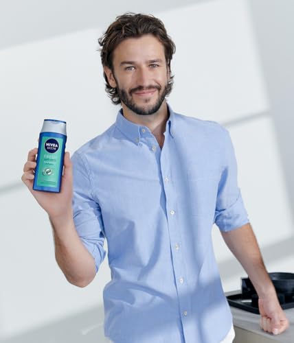 NIVEA Men Anti-Grease Shampoo 400ml for Oily Hair Care