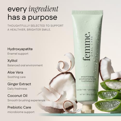 Fluoride-Free Micro Hydroxyapatite Toothpaste - Matcha Mint 3.4 oz