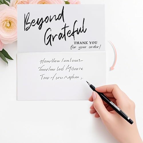 320 Premium Thank You Cards for Businesses - 2" x 3.5"