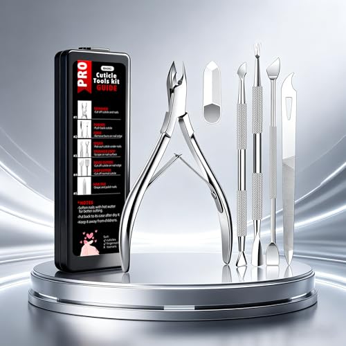 Professional 5-Piece Nail Care Cuticle Trimmer Set - Cbiumpro