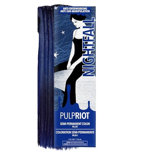 Pulp Riot Semi-Permanent Hair Color - Long-Lasting Vibrant Color, Vegan Formula | 4oz Tube, Lasts Up to 40 Washes
