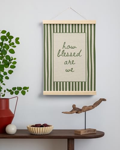 How Blessed Are We Christian Wall Art - 12x16 Framed Canvas