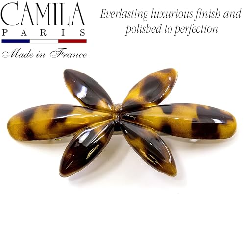 Camila Paris Tokyo Flower Hair Barrette Clip for Girls - Strong Hold