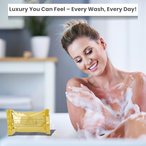 Melaleuca Gold Bar Soap with Citrus Scent - Natural Personal Care