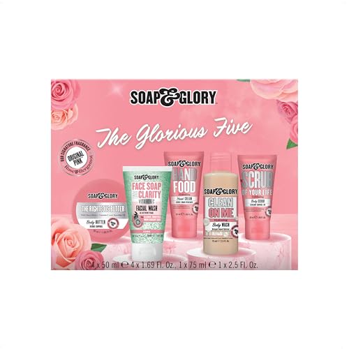Soap & Glory The Glorious Five Gift Set - Skin Care Essentials